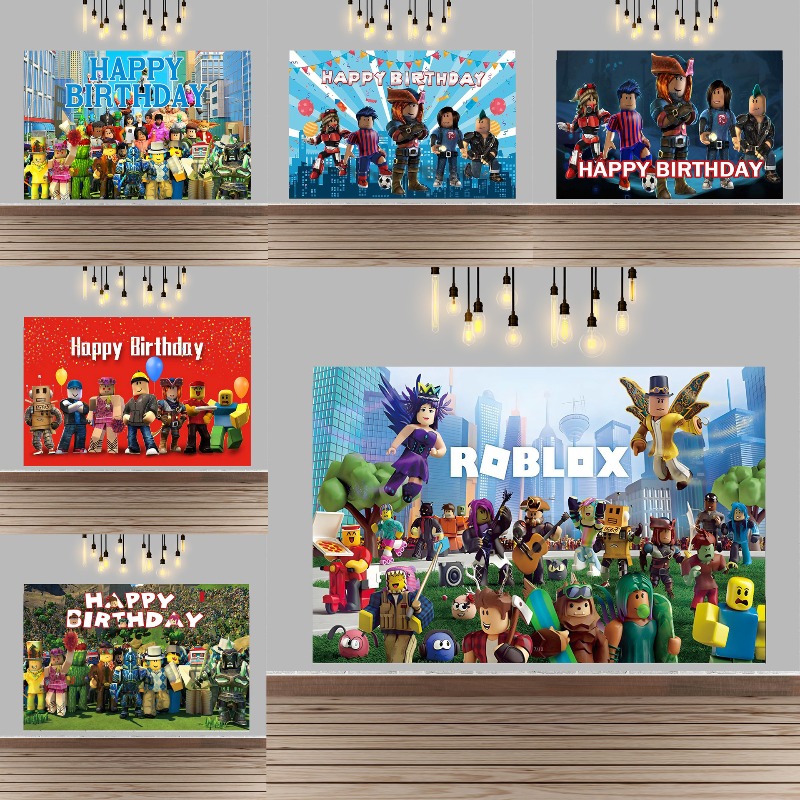 Party Games In Roblox - Gorąca figurka ROBLOXS, motyw z gry,