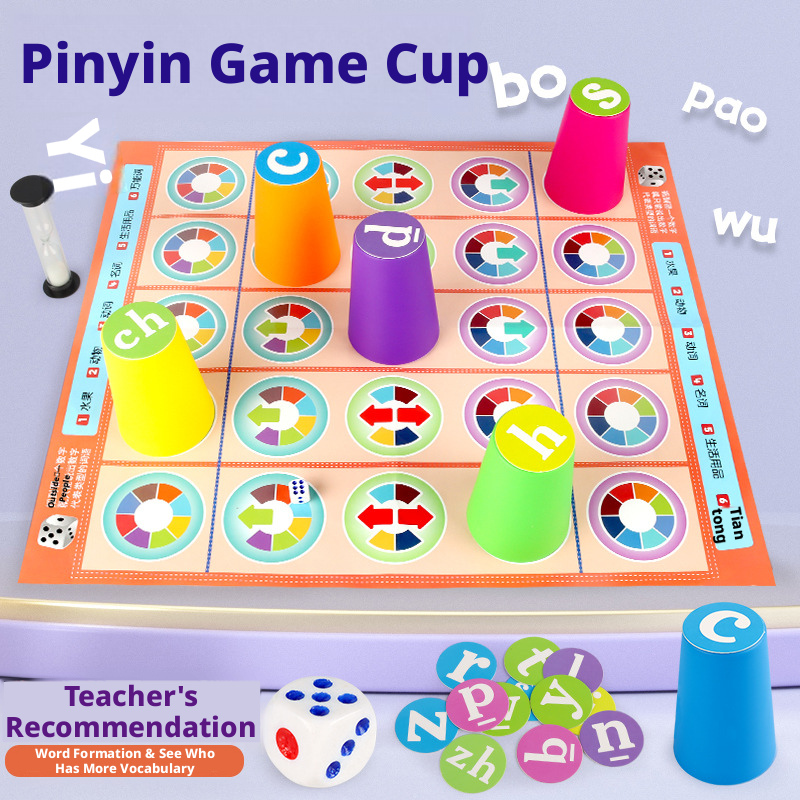 Party Games At Home - Gra planszowa dla dzieci z chińskim