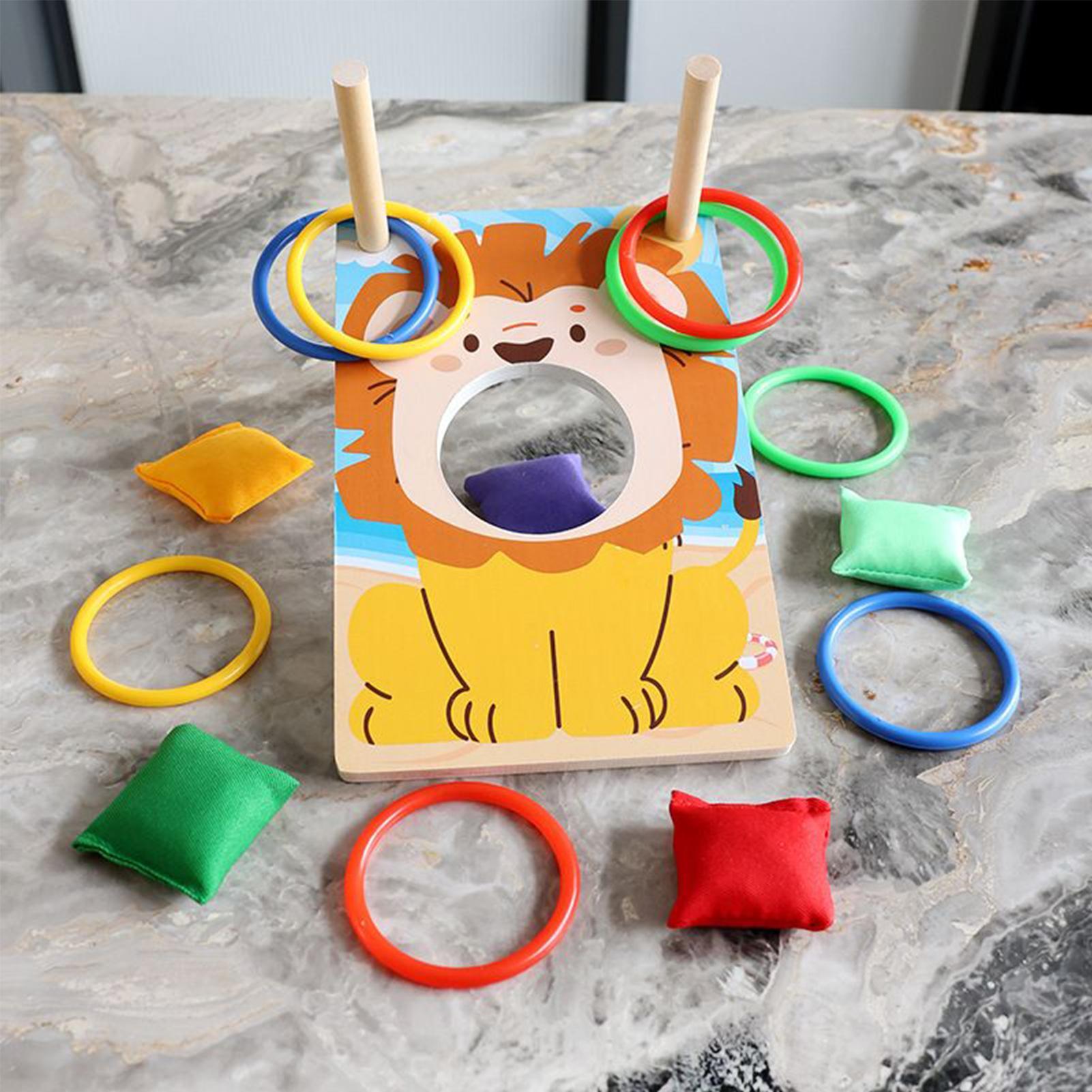 Party Games Group For Adults - Drewniana gra w rzucanie woreczkami z