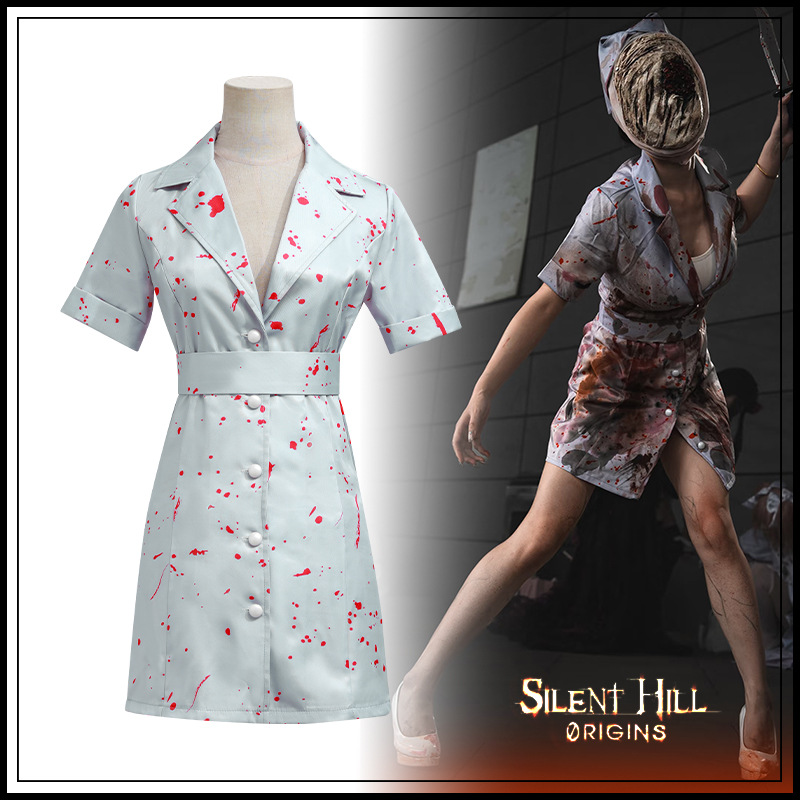 Zombie Party Games For Adults - Kostium Pielęgniarki Silent Hill 2 Cosplay