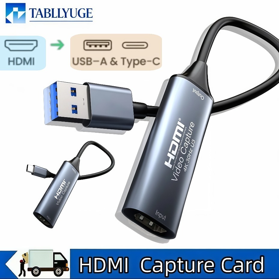 Party Games Pc - Karta przechwytywania wideo USB-C 2.0/3.0 HDMI