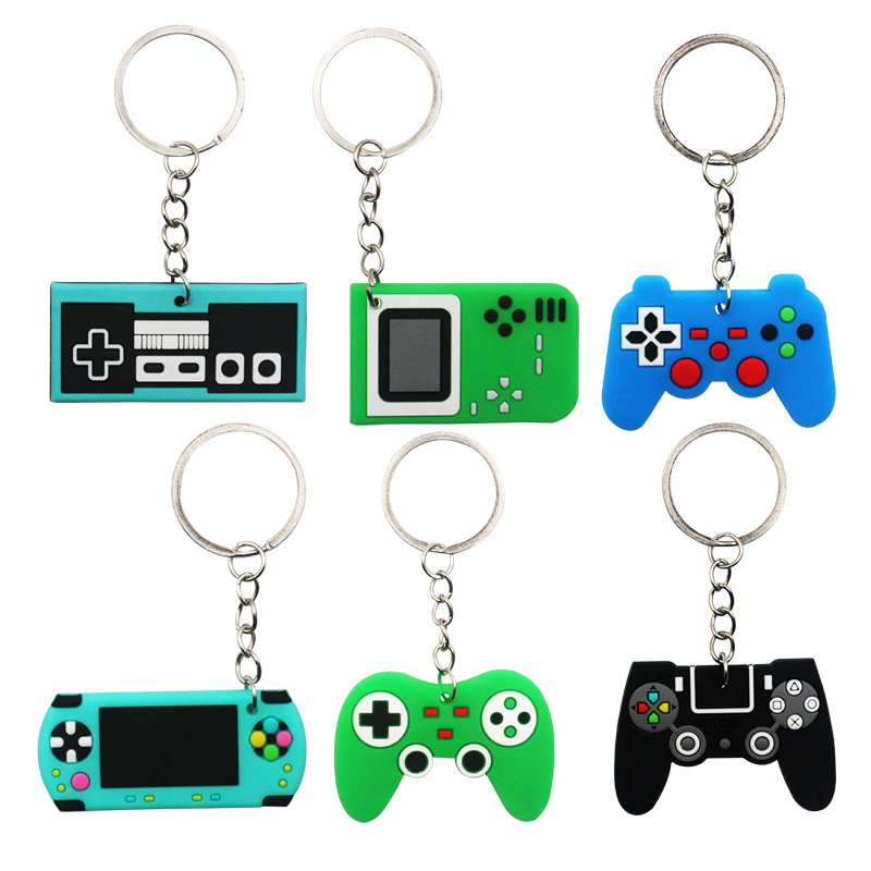 Party Games On Switch - 6/12PCS Brelok do kluczy z PVC