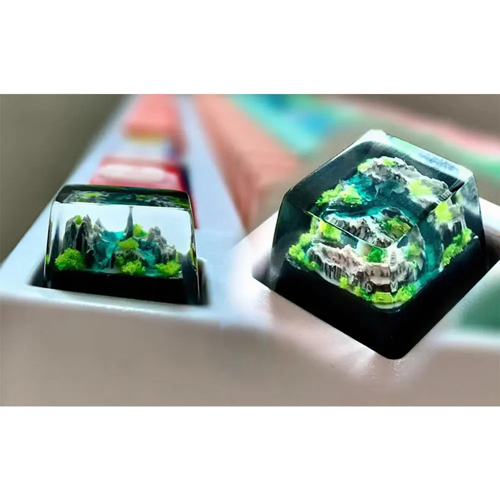 Party Games Pc - Klawisze Mountain and Sea Artisan Resin