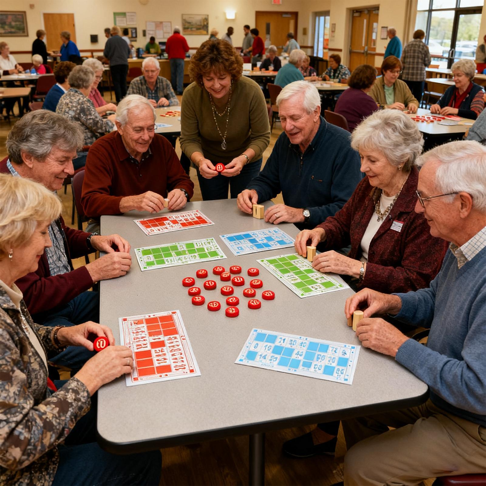 Party Games Group For Adults - Zestaw do bingo drewniane zabawki edukacyjne