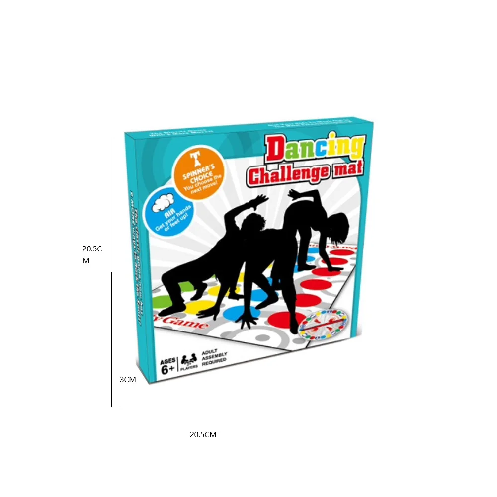 Party Games Physical - Popularna gra Twister, klasyczna mata balansująca