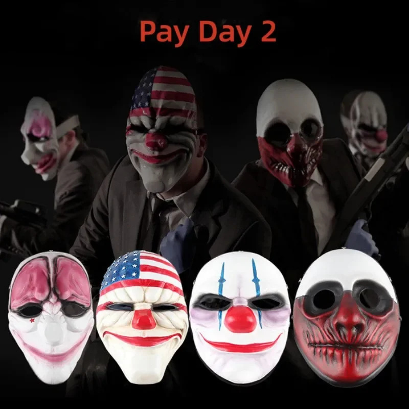 Maska PVC Pay Day 2 z Steam, c – Party Games Steam Free recenzja i cena