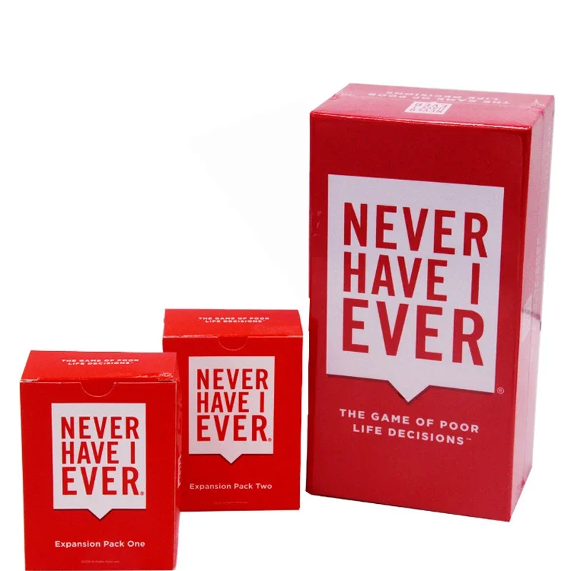 550Cards Never Have I Ever Del – Party Games Never Have I Ever recenzja i cena