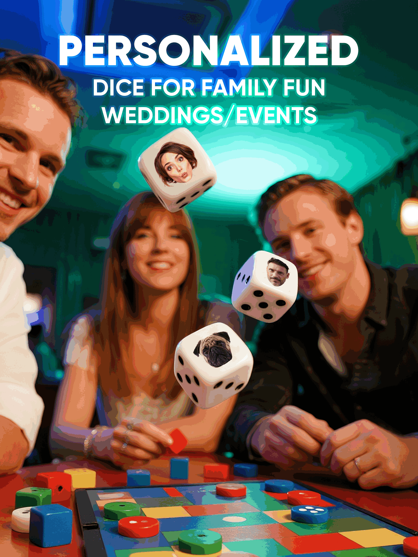 Kostki z własnym zdjęciem, per – Party Games Christmas recenzja i cena