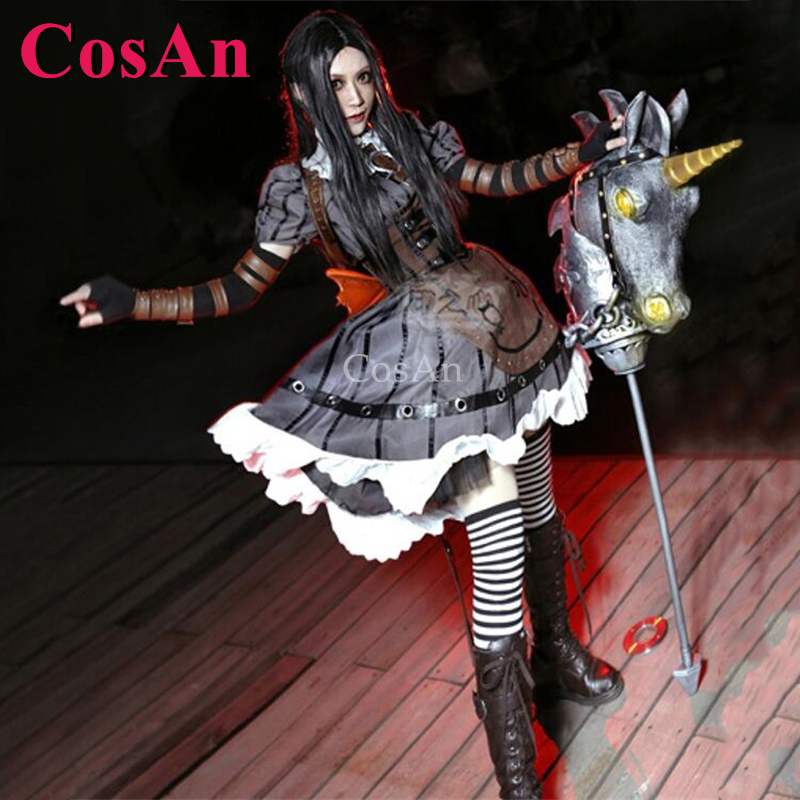 Kostium Cosplay Alice Liddell  – Party Games Steam Free recenzja i cena