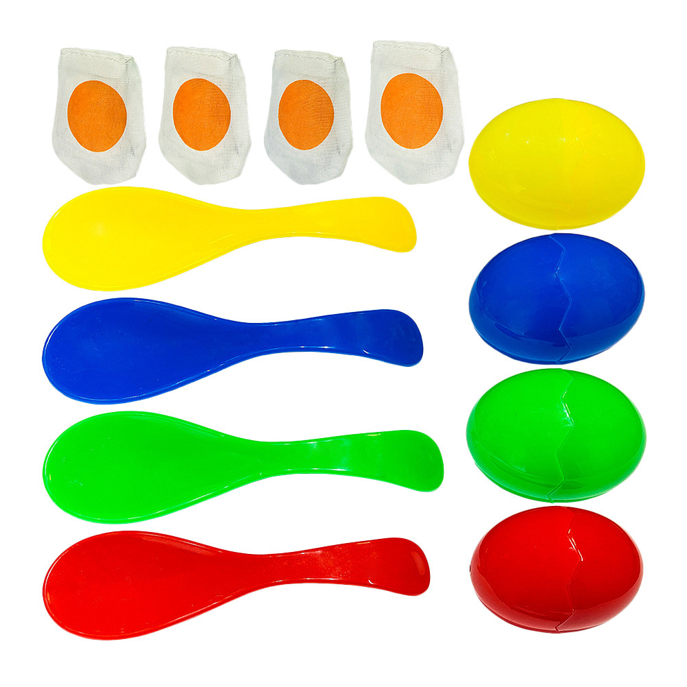 4 zestawy kolorowych łyżek i j – Party Games Physical recenzja i cena