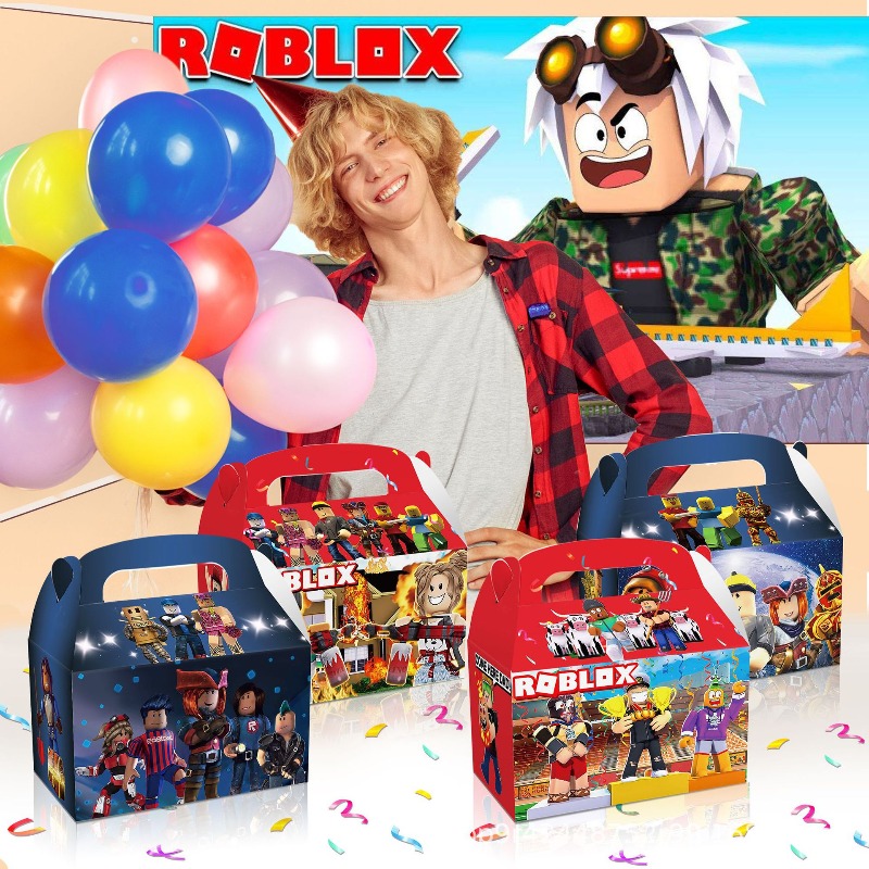 12 szt./zestaw Pudełka na prez – Party Games In Roblox recenzja i cena