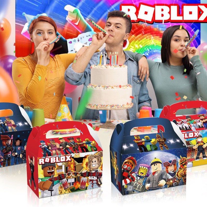 12 szt./zestaw Pudełka na prez – Party Games In Roblox recenzja i cena