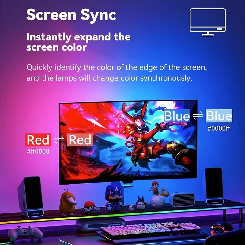 Taśma LED RGB do gier, podświe – Party Games Pc recenzja i cena