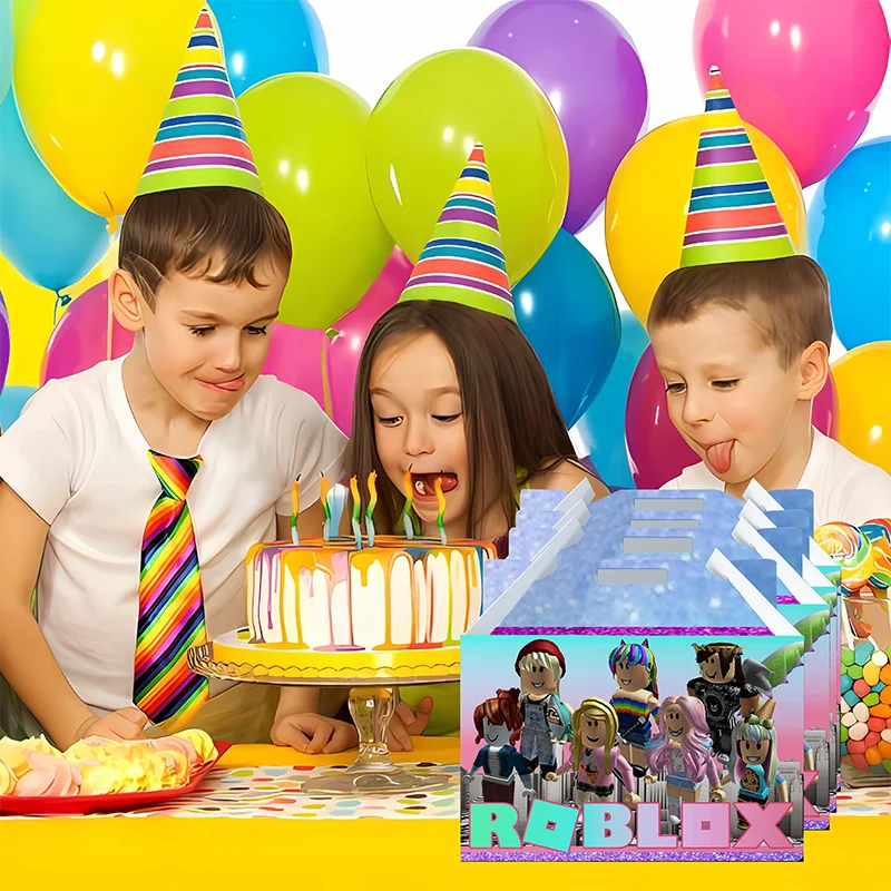 Pink Roblox Game Party Favors  – Party Games In Roblox recenzja i cena