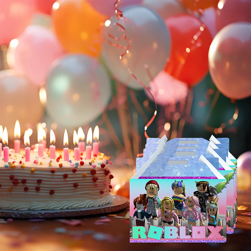 Pink Roblox Game Party Favors  – Party Games In Roblox recenzja i cena