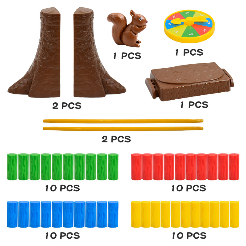 Gra w równowagę z wiewiórkami, – Party Games At Home recenzja i cena