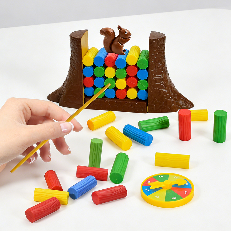 Gra w równowagę z wiewiórkami, – Party Games At Home recenzja i cena