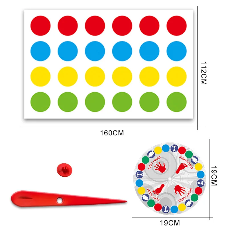 Popularna gra Twister, klasycz – Party Games Physical recenzja i cena